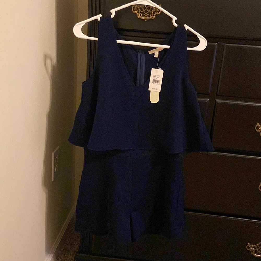 Blue Romper